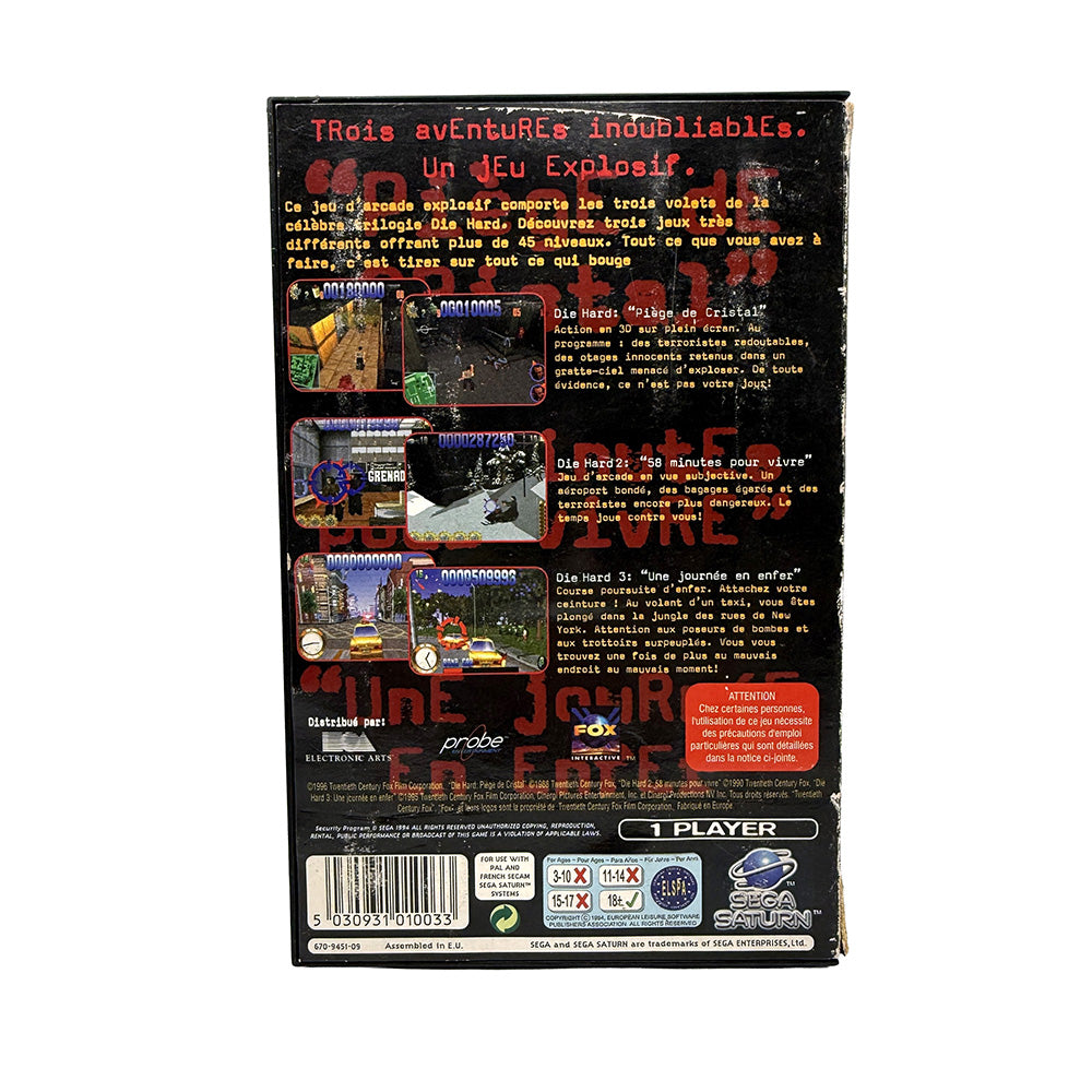 Die Hard Trilogy Sega Saturn