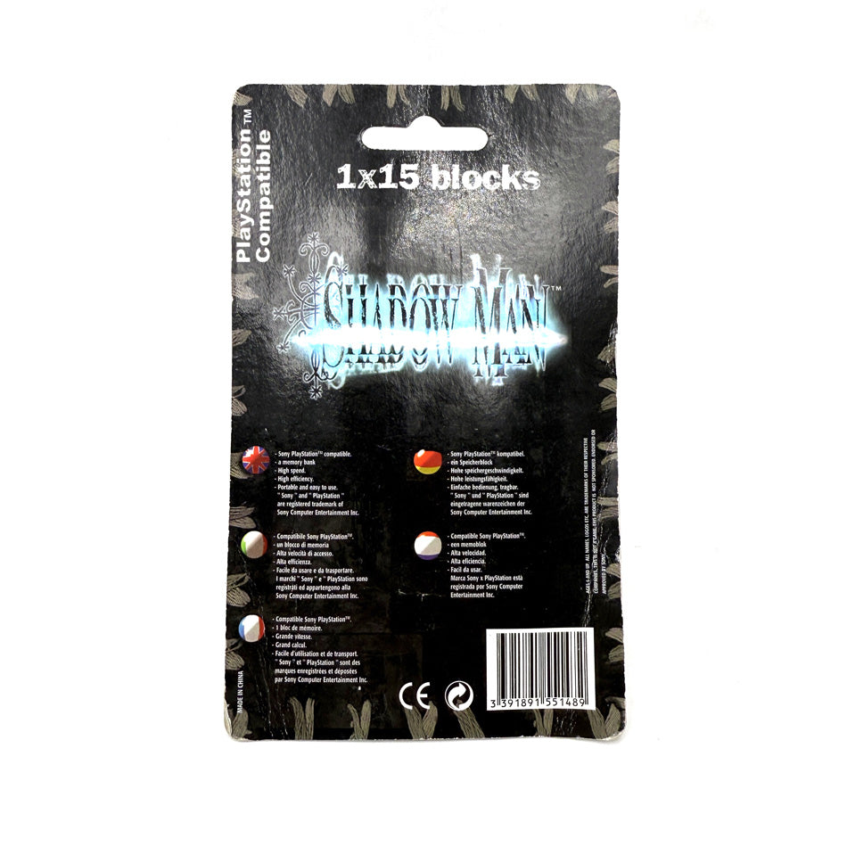 Carte mémoire Shadow Man Playstation 1
