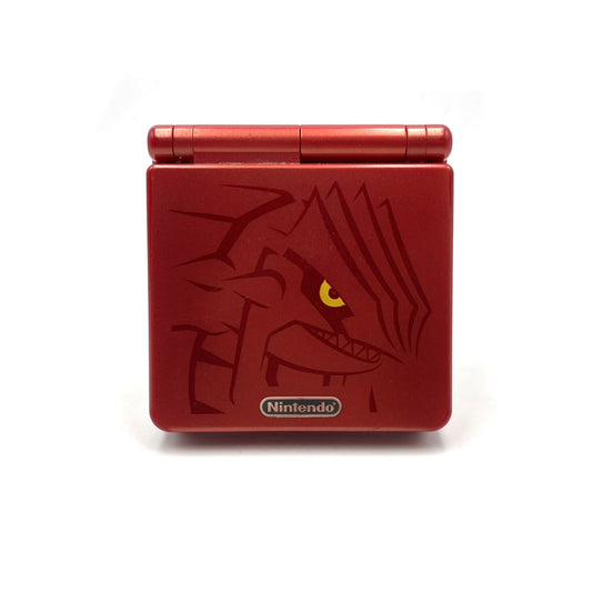 Console Nintendo Game Boy Advance SP Groudon Pokemon Version Rubis Edition Limitée