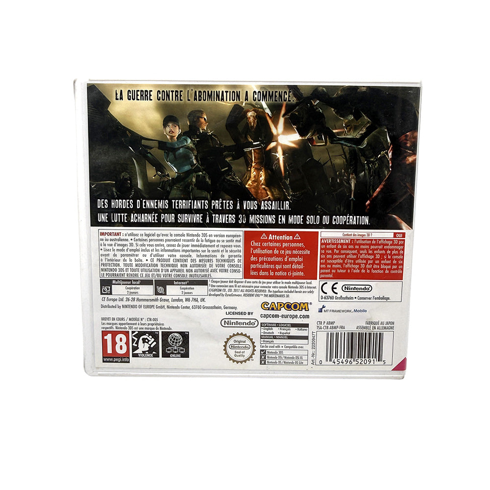 Resident Evil The Mercenaries 3D Nintendo 3DS
