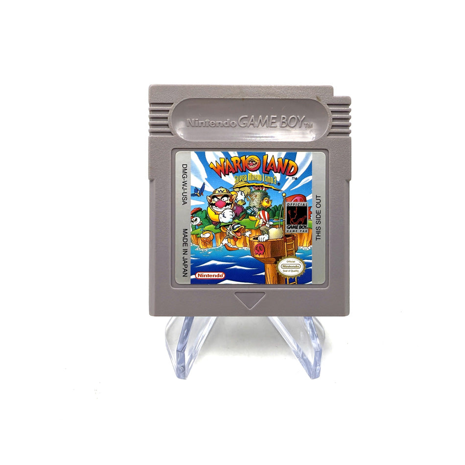 Jeu Wario Land 3 Sur Game Boy Color – Cartouche EUR – état Correct