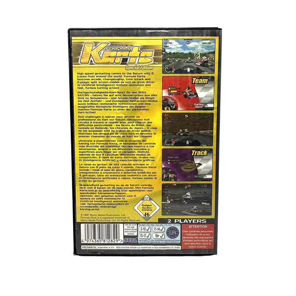 Formula Karts Special Edition Sega Saturn