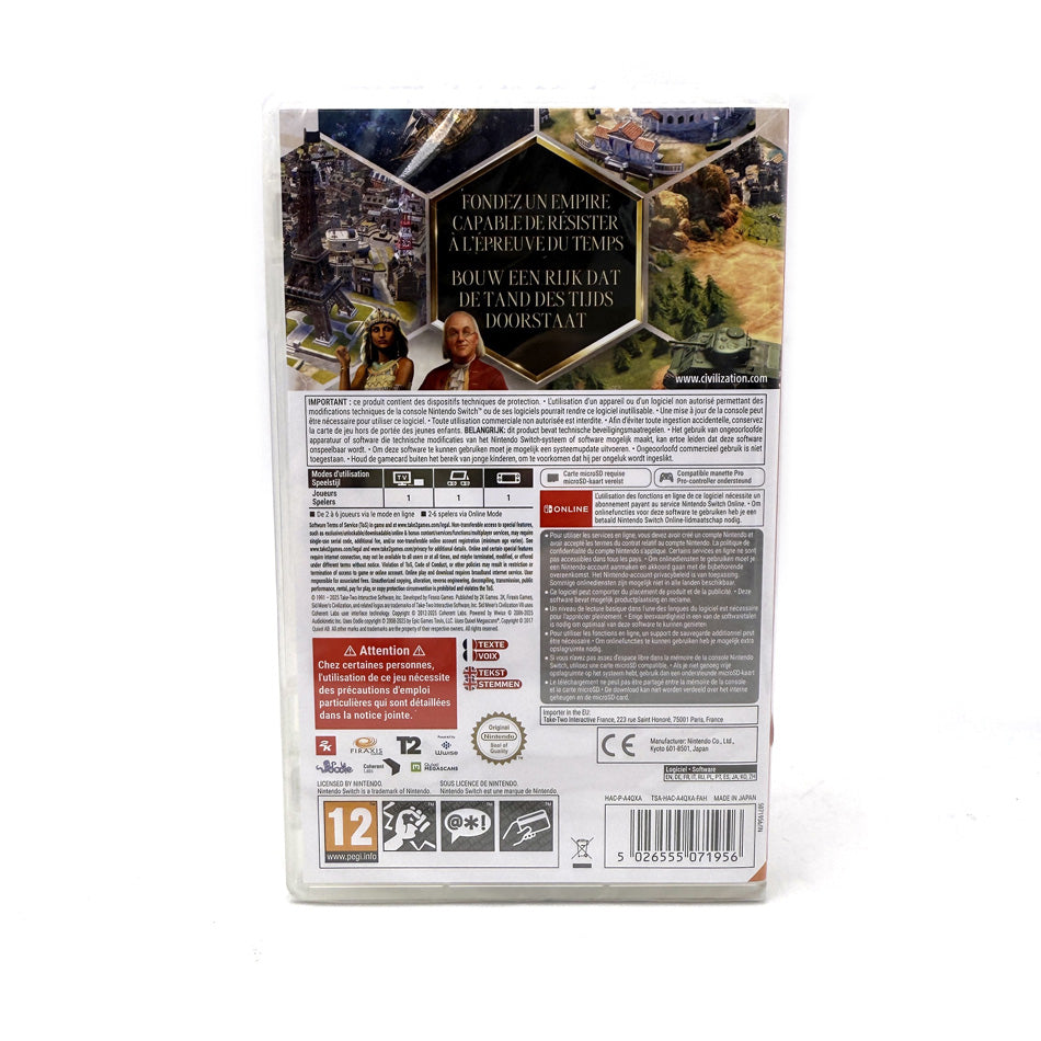Sid Meier's Civilization VII Nintendo Switch
