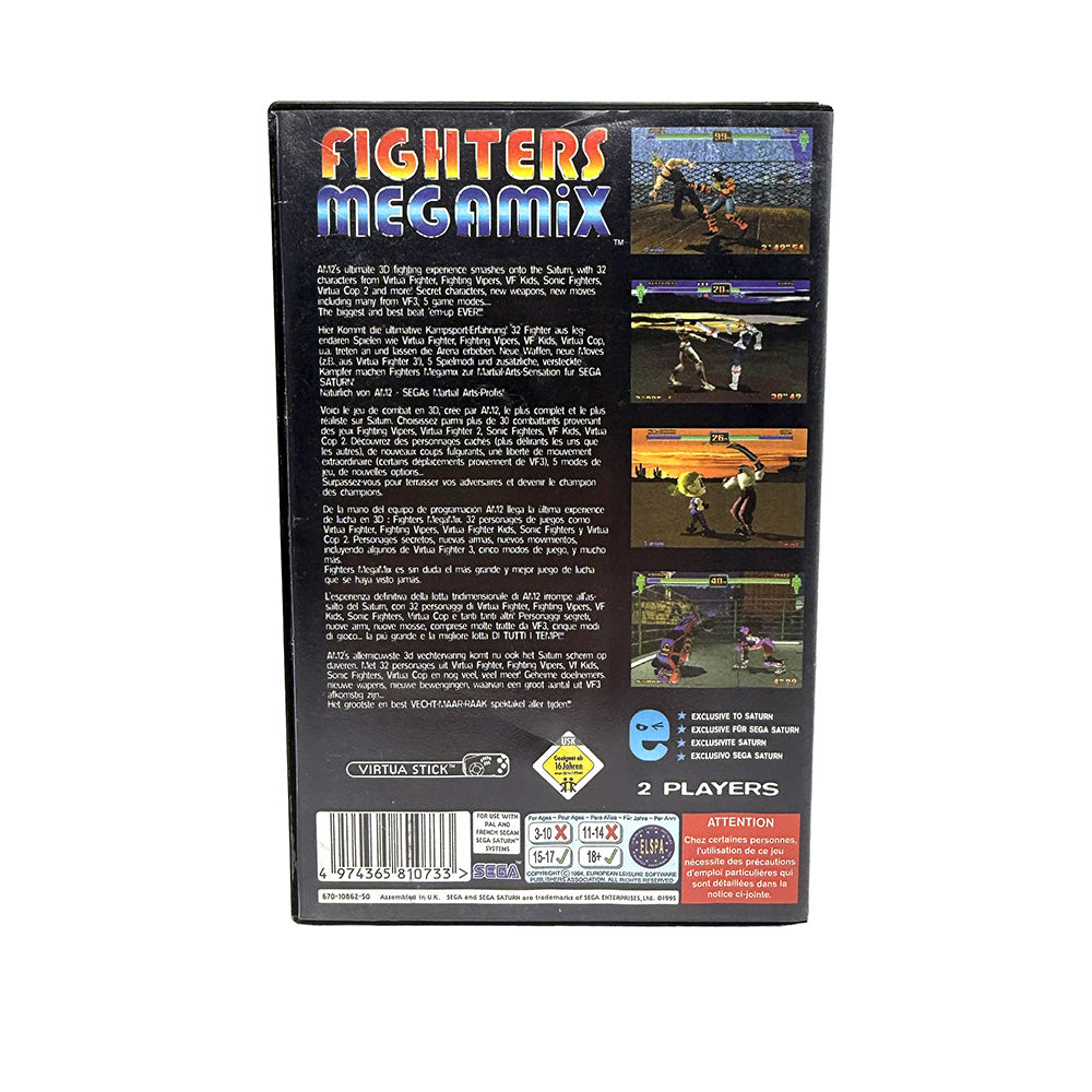 Fighters Megamix Sega Saturn