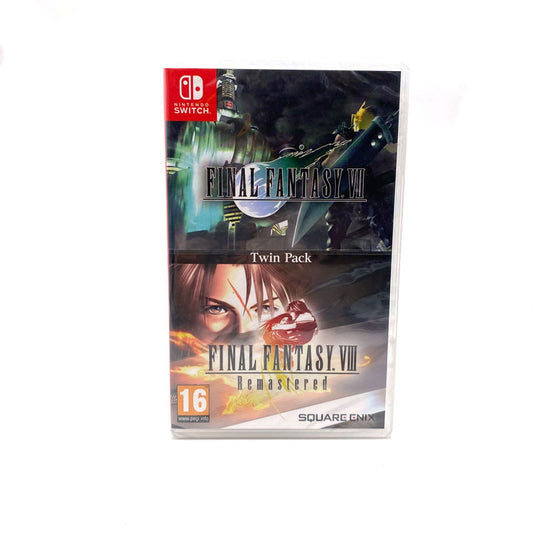 Final Fantasy VII + Final Fantasy VIII Twin Pack Nintendo Switch (Neuf sous blister)