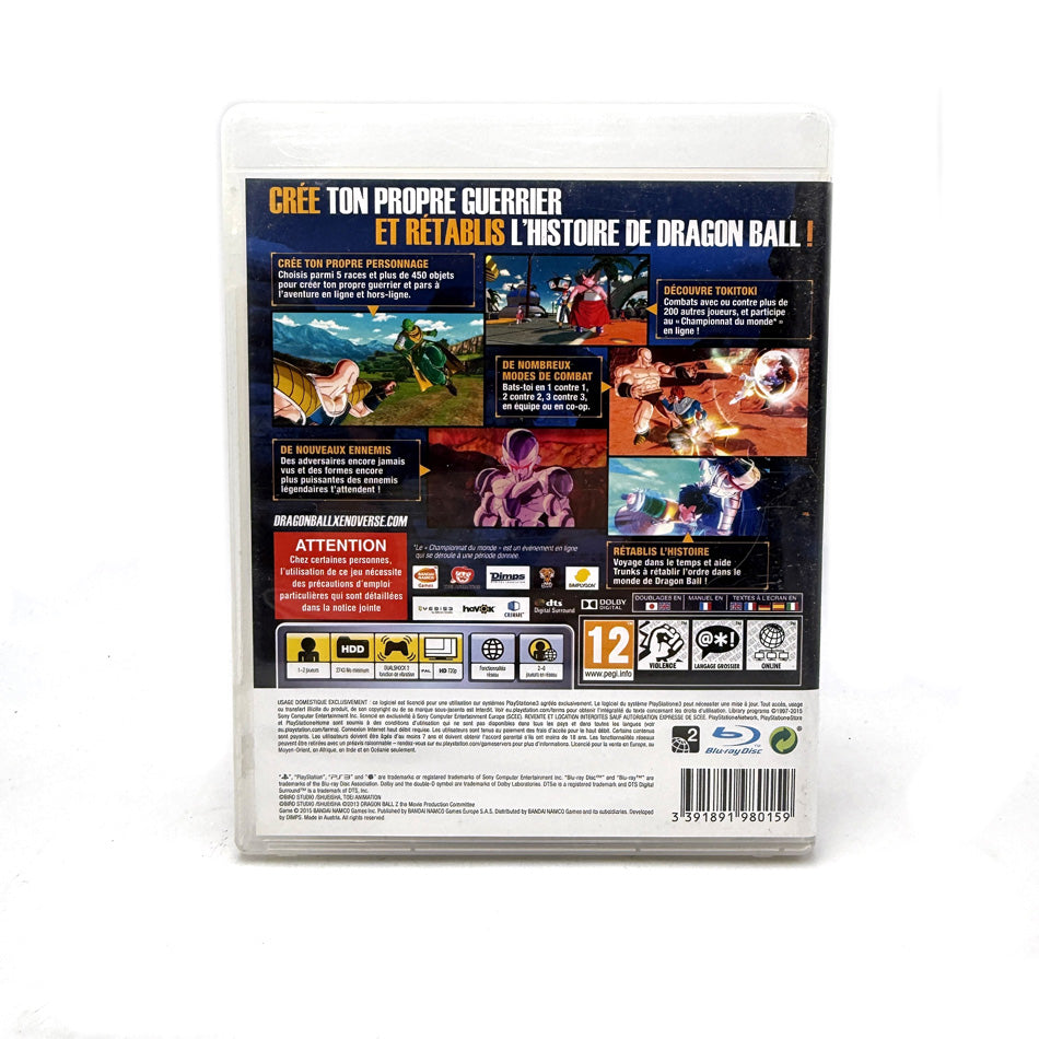 Dragon Ball Xenoverse Playstation 3