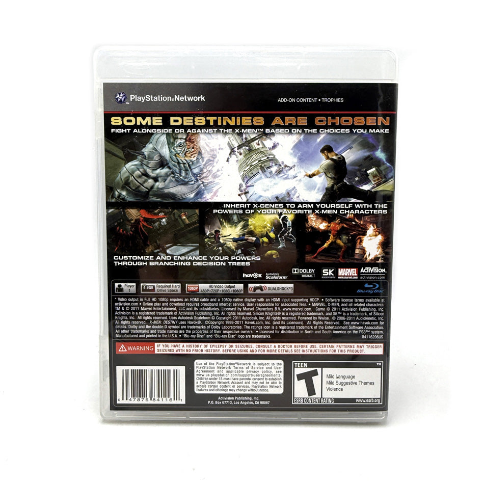 X-Men Destiny Playstation 3