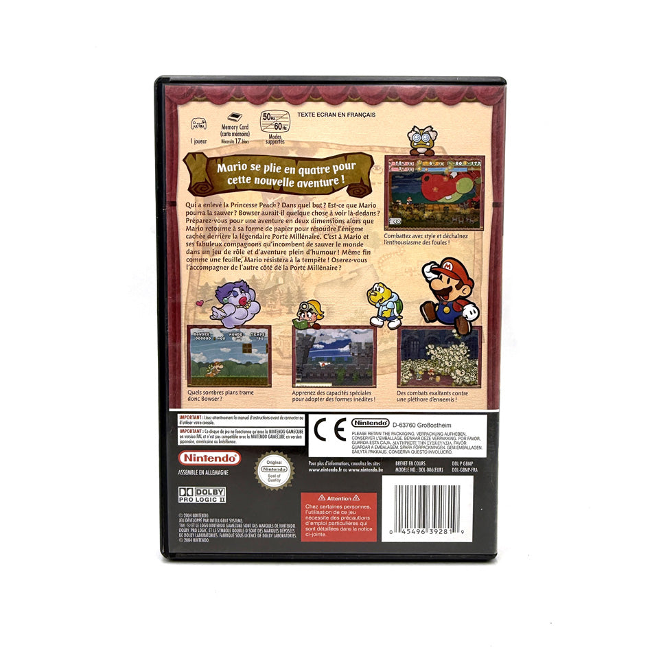 Paper Mario La Porte Millénaire Nintendo Gamecube