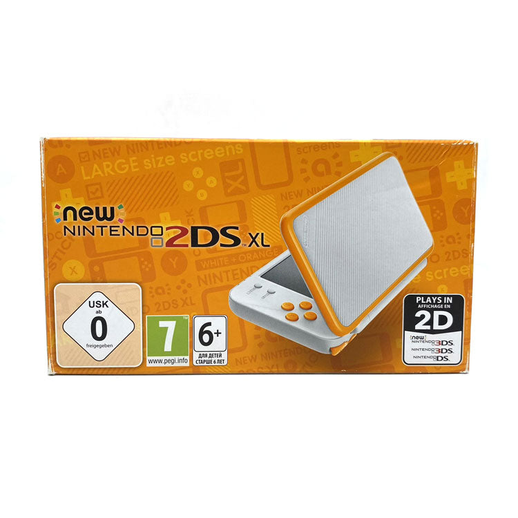 New offers Nintendo 2DS XL in White/Orange FOR PARTS OR REPAIR