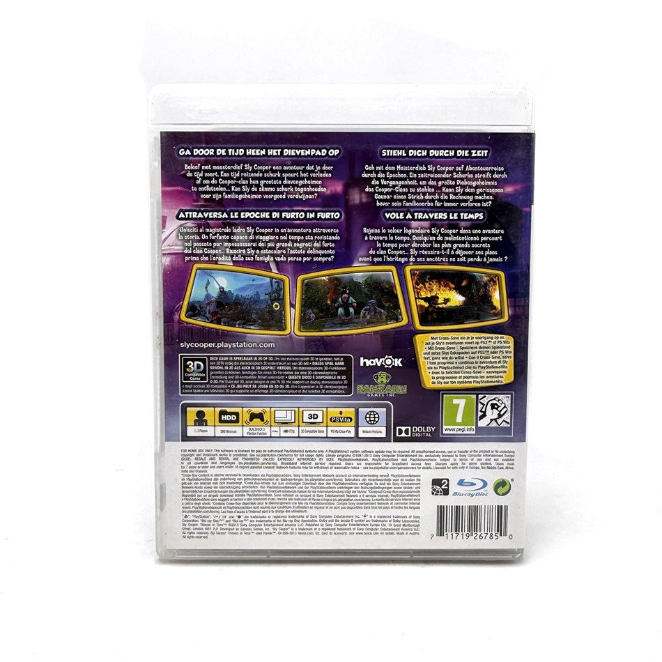 Sly Cooper Thieves In Time Playstation 3