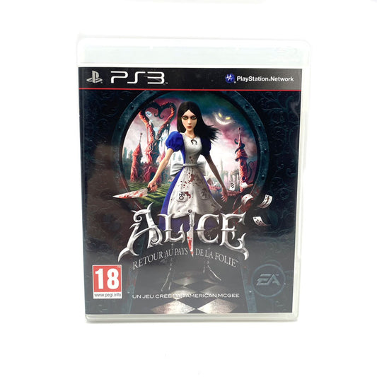 Alice Retour Au Pays De La Folie Playstation 3