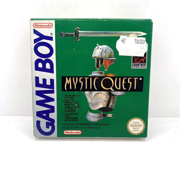 Boîte console Game Boy Color Vert + carton intérieur