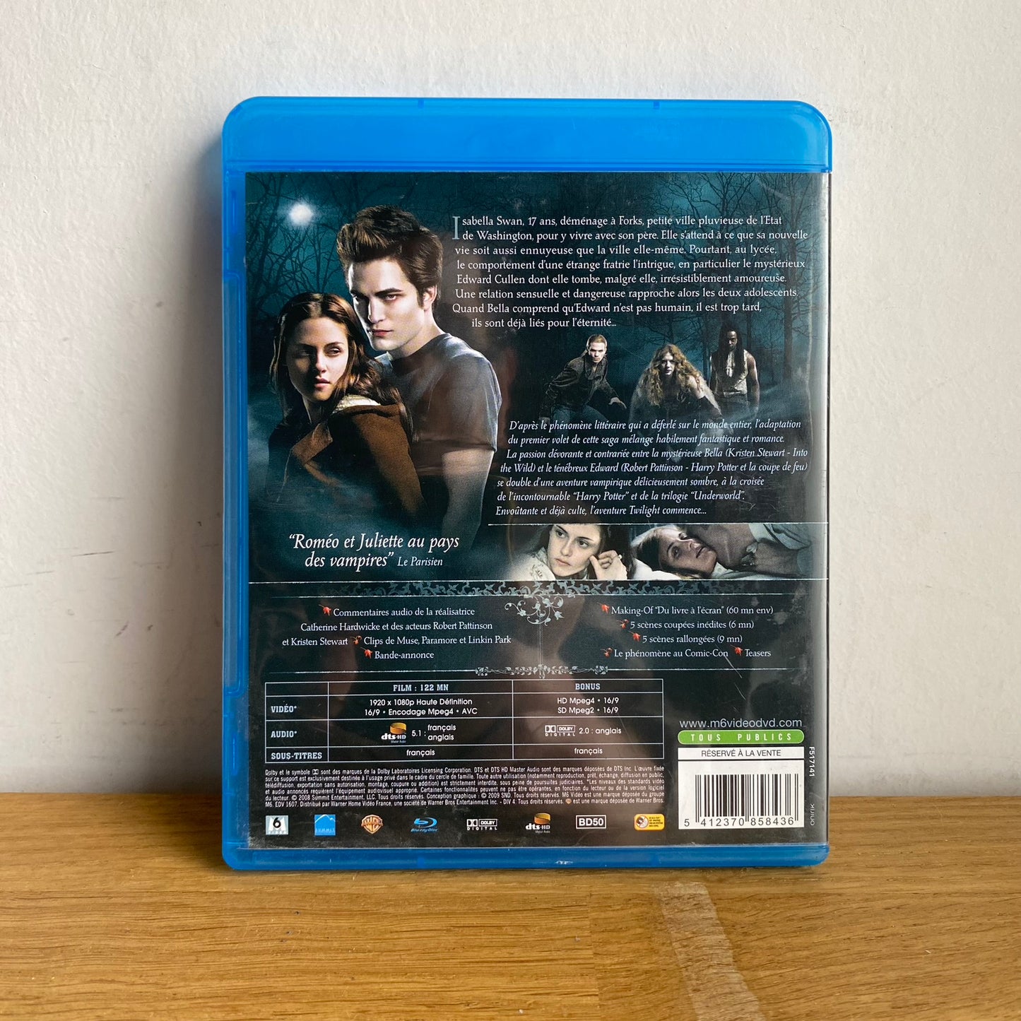 Twilight Chapitre 1 Fascination Blu-Ray