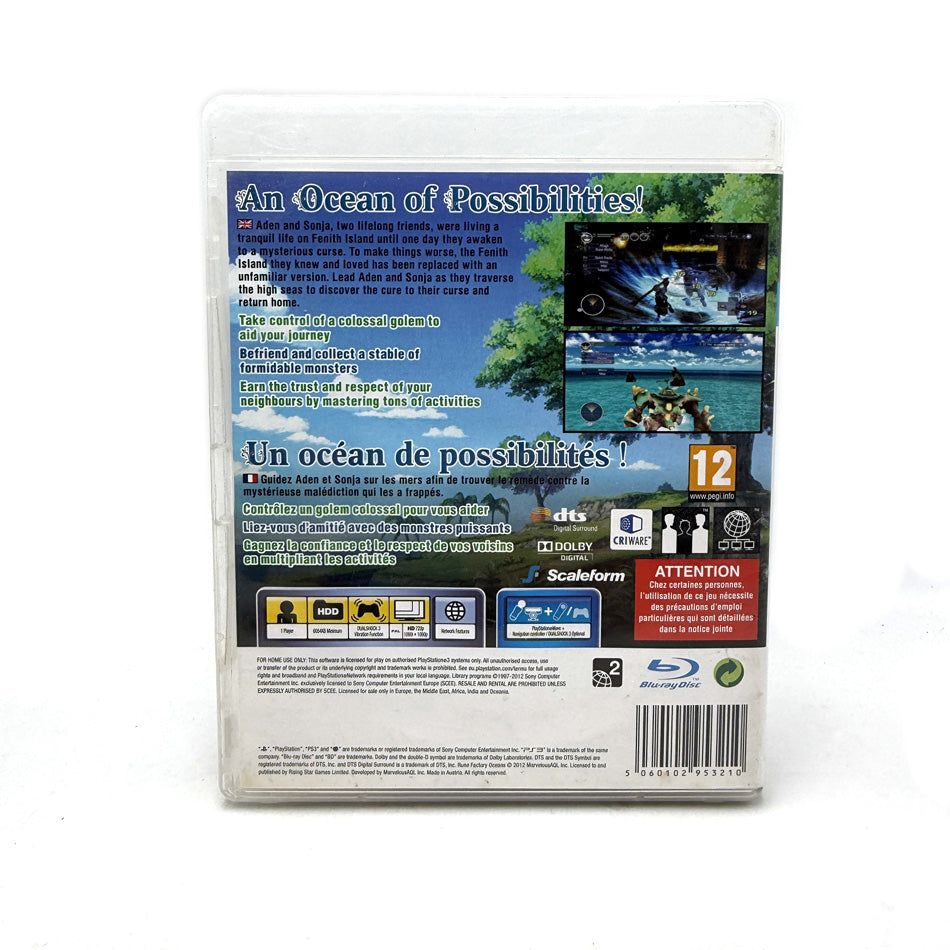 Rune Factory Oceans Playstation 3