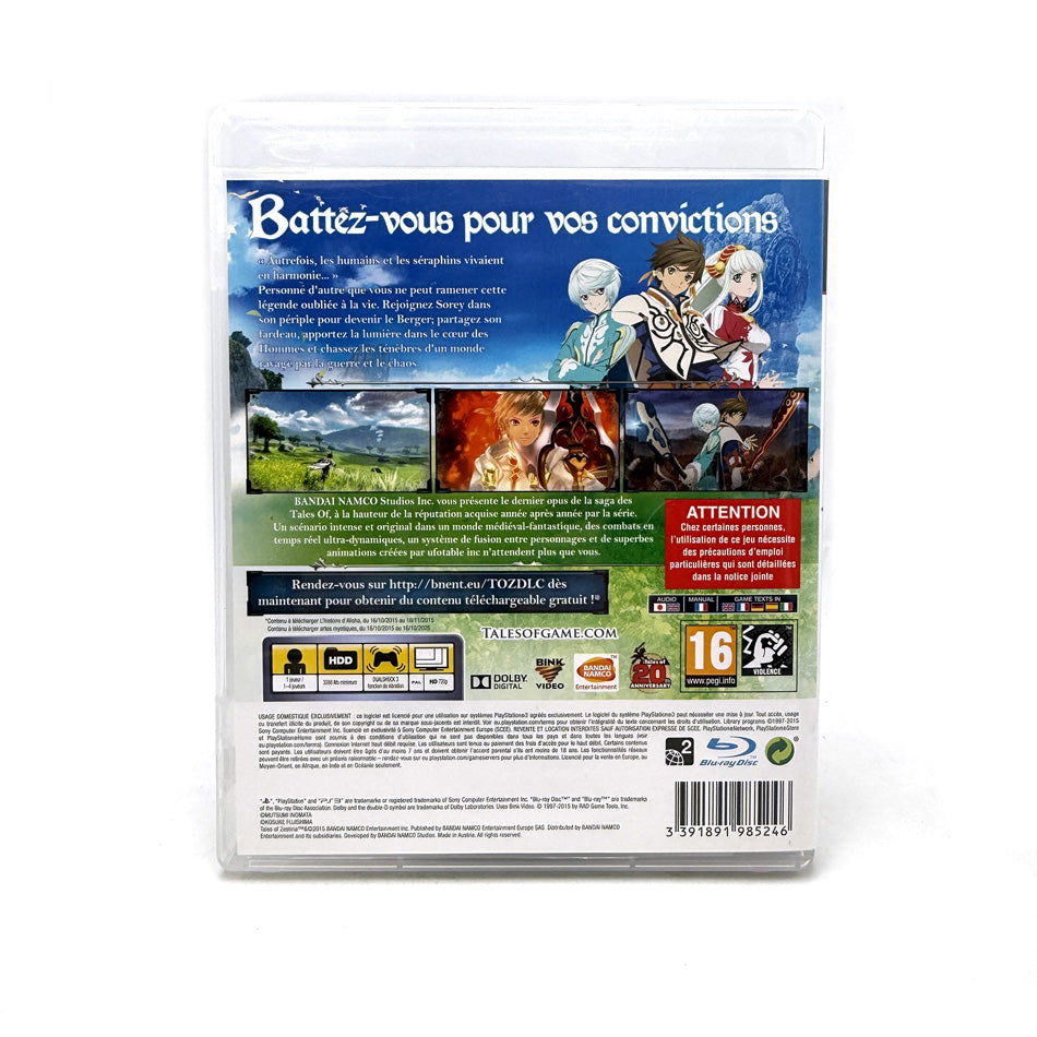 Tales Of Zestiria Playstation 3