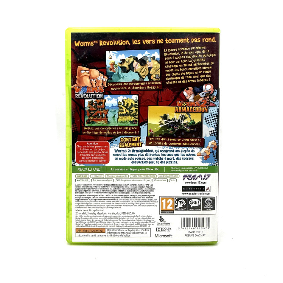 Worms The Revolution Collection Xbox 360