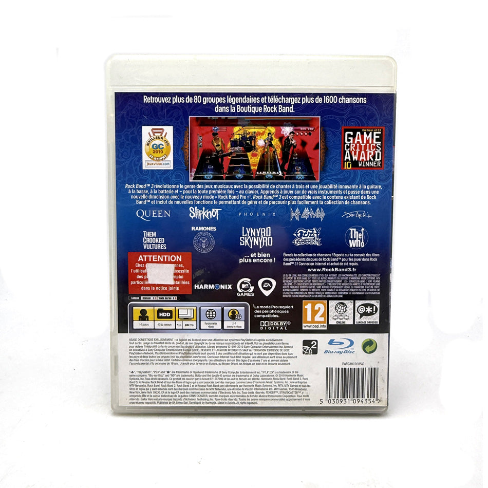 Rock Band 3 Playstation 3