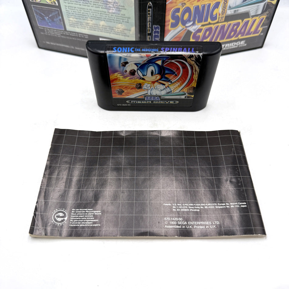 Sonic Spinball Sega Megadrive
