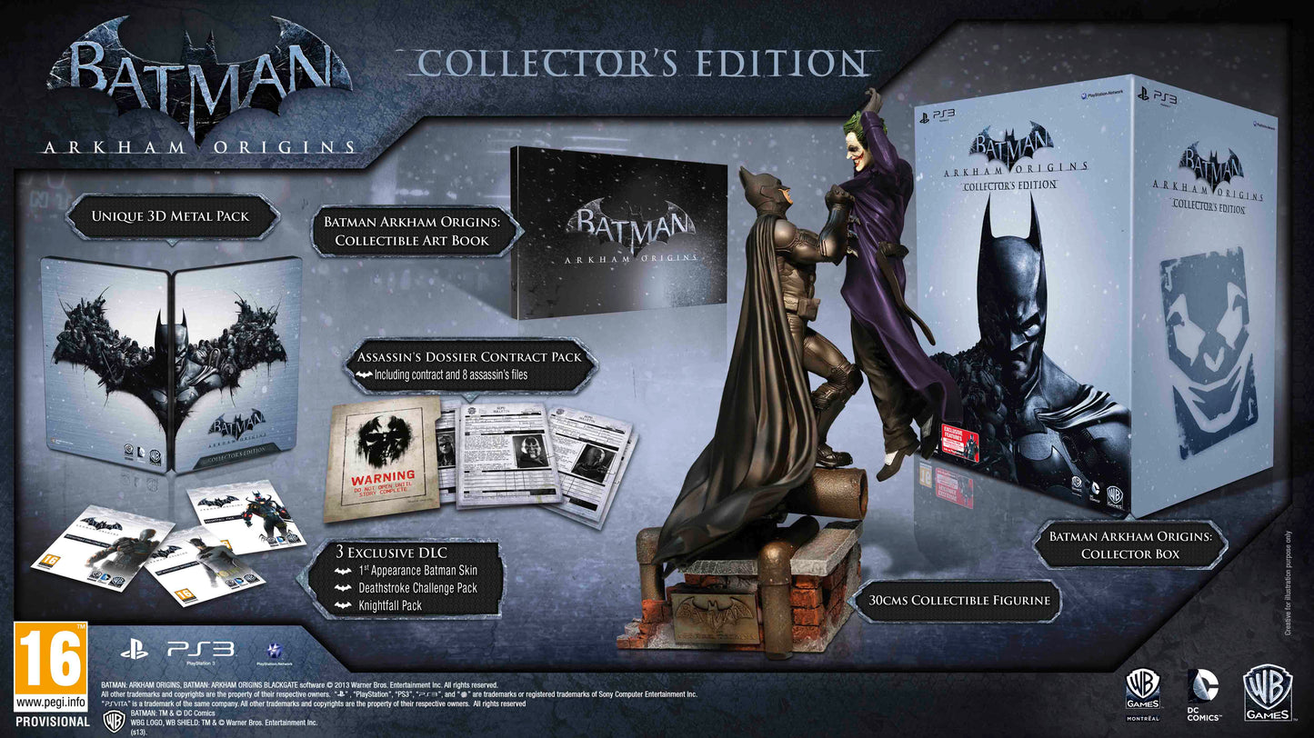 Batman: Arkham Origins Collector's Edition Playstation 3