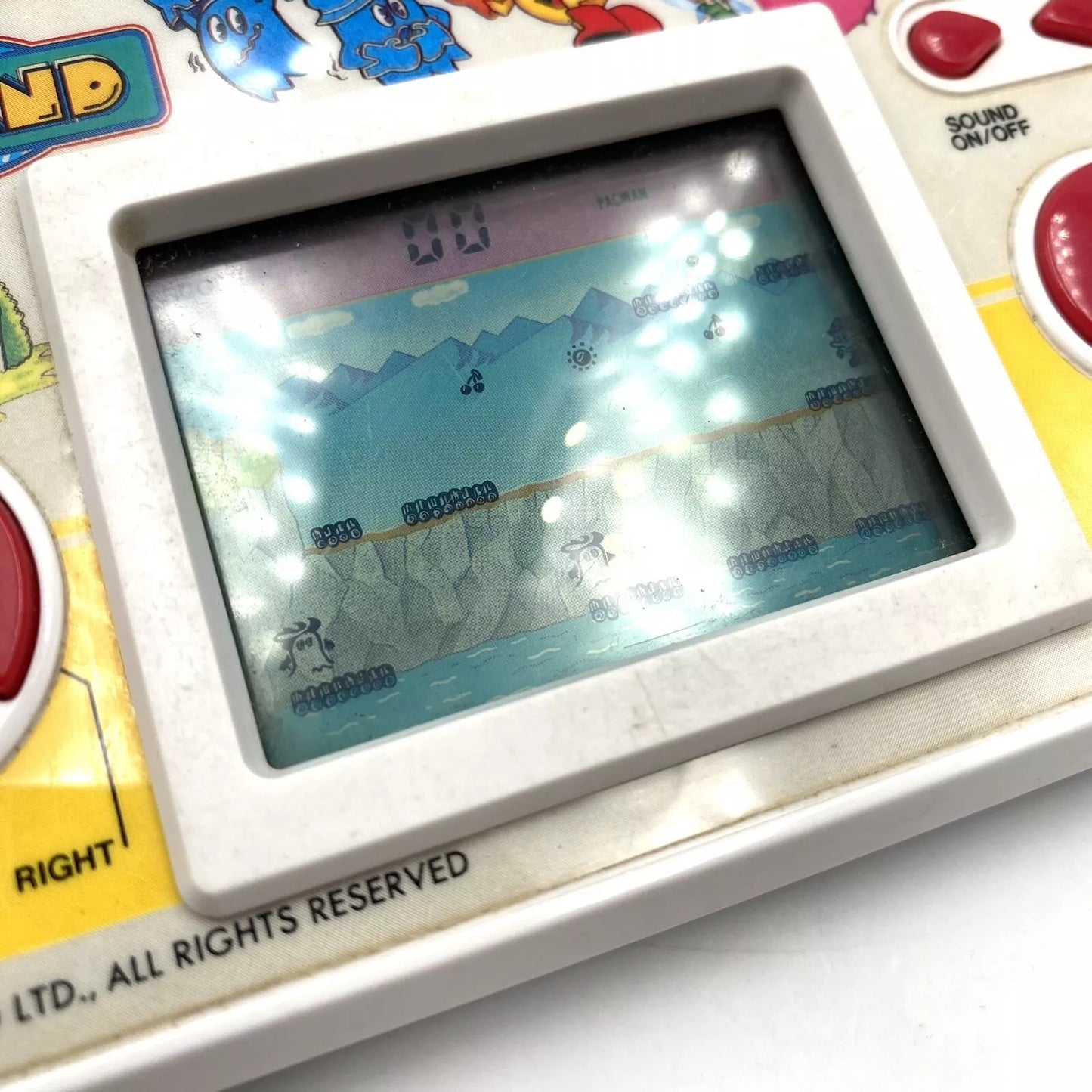 Jeu électronique Pac-Land Namco LCD Game (1984)