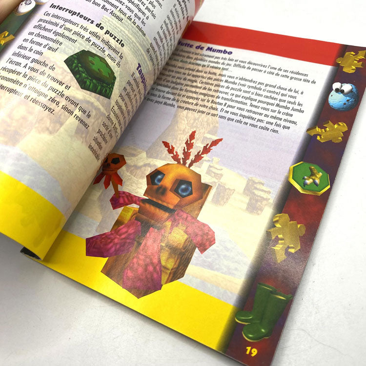 Notice Banjo Kazooie Nintendo 64