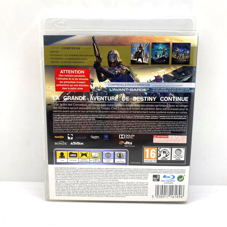 Destiny Le Roi des Corrompus Playstation 3