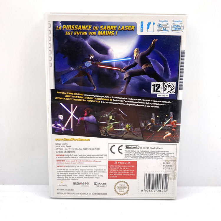 Star Wars The Clone Wars Nintendo Wii