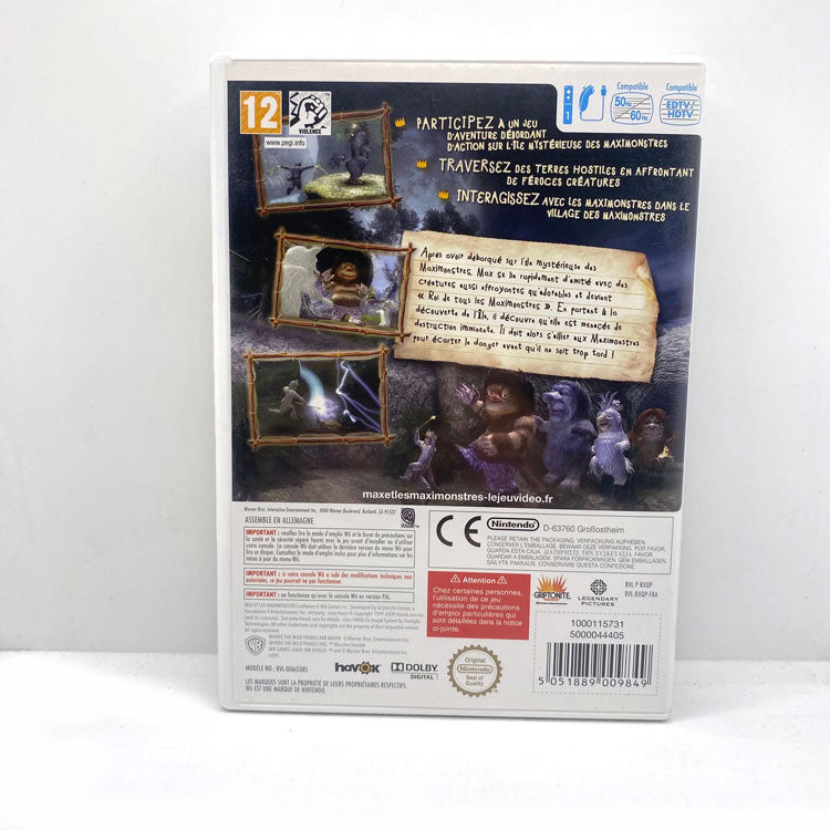 Max et les Maximonstres Le Jeu Vidéo Nintendo Wii