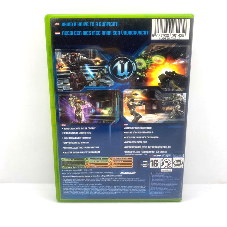 Unreal Championship 2 The Liandri Conflict Xbox