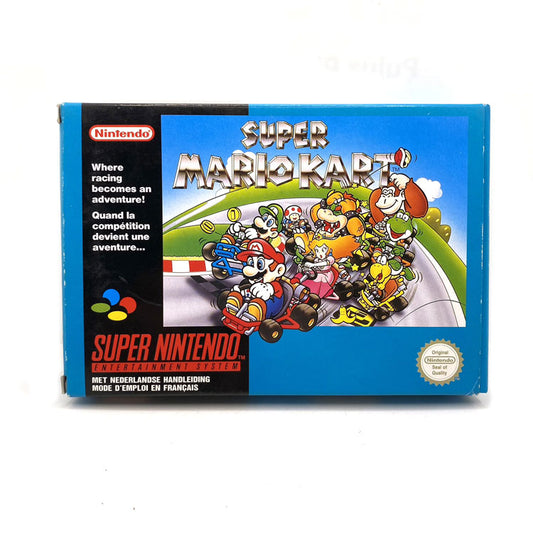 Boite et notice Super Mario Kart Super Nintendo