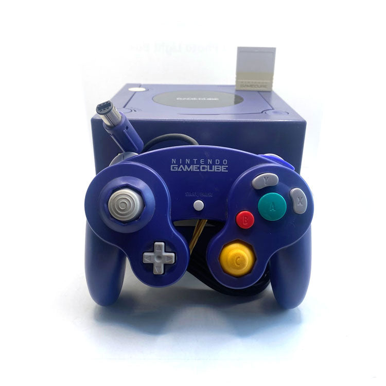 Purple GameCube, Controller, deals and Memory Card