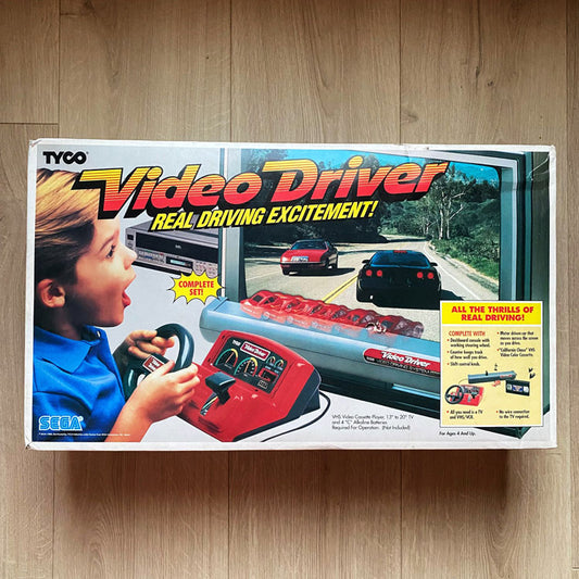 Sega Video Driver California Chase VHS Tyco
