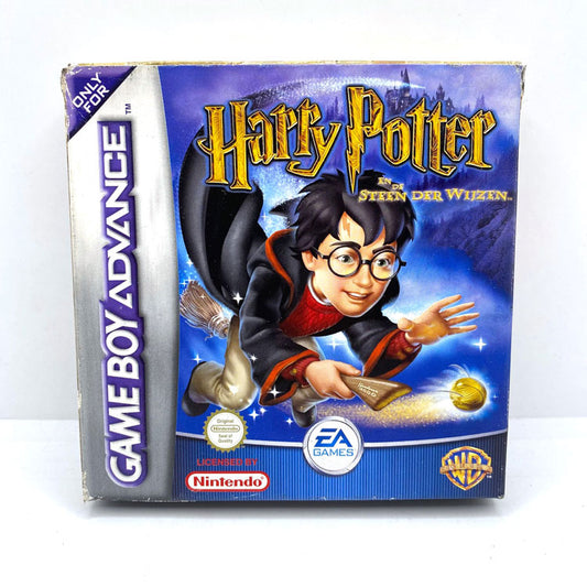 Boite et notices Harry Potter en de Steen der Wijzen Nintendo Game Boy Advance