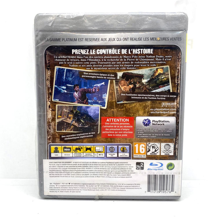 Uncharted 2 Platinum Playstation 3