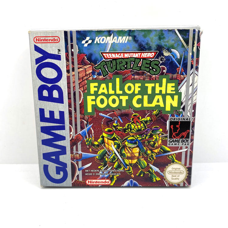 Teenage Mutant Ninja Turtles Fall popular of the Foot Clan for Nintendo Gameboy