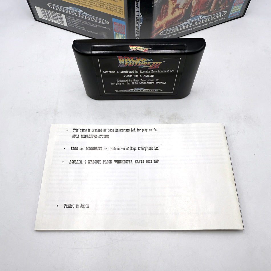 Back To The Future Part III Sega Megadrive