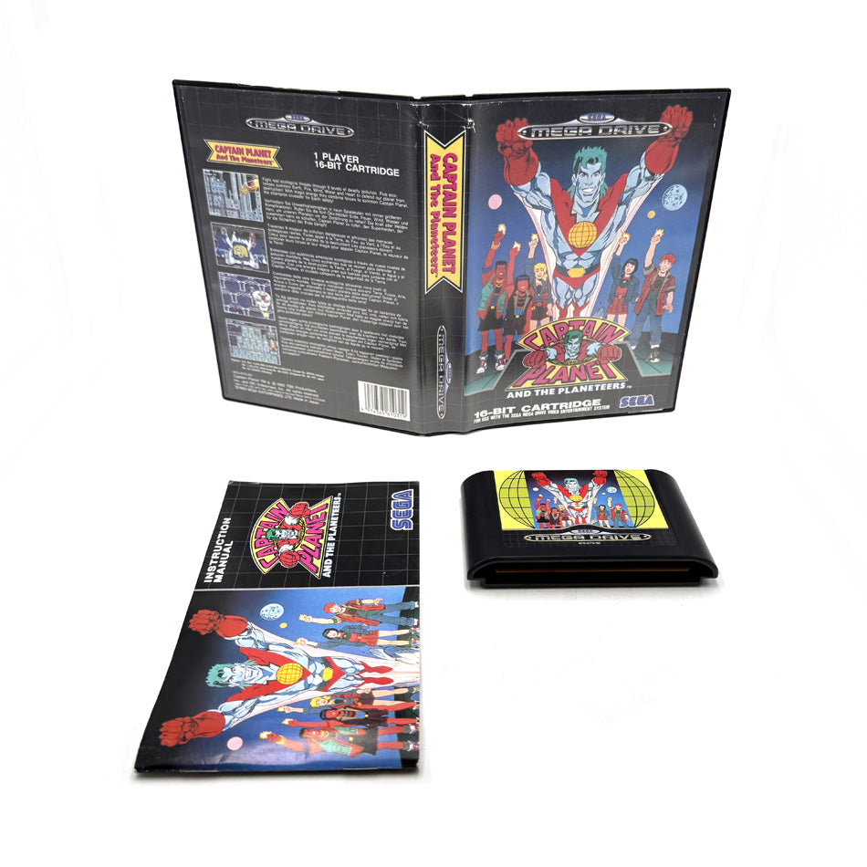 Captain Planet And The Planeteers Sega Megadrive