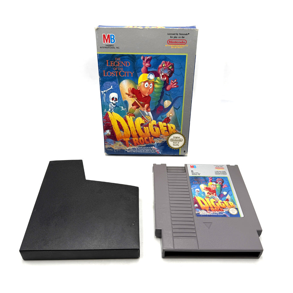 Digger T. Rock Nintendo NES