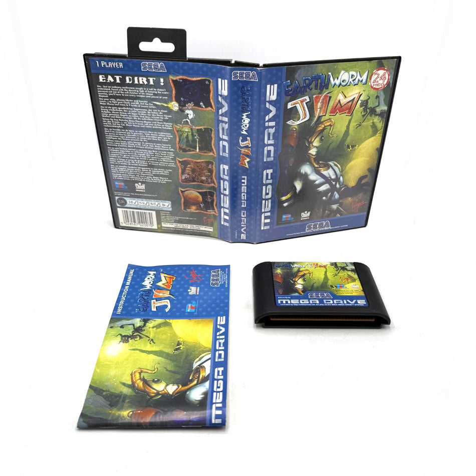 Earthworm Jim Sega Megadrive