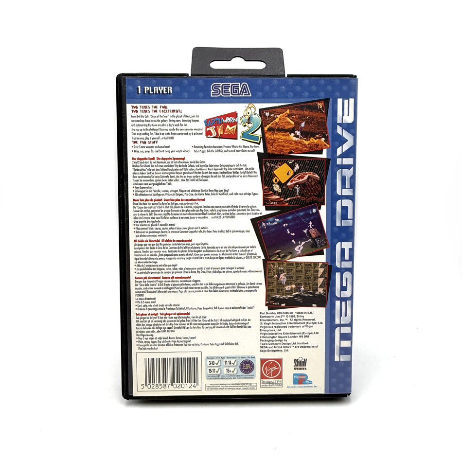 Earthworm Jim 2 Sega Megadrive