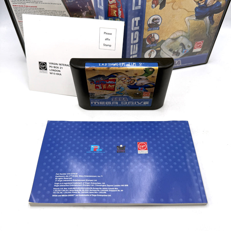 Earthworm Jim 2 Sega Megadrive