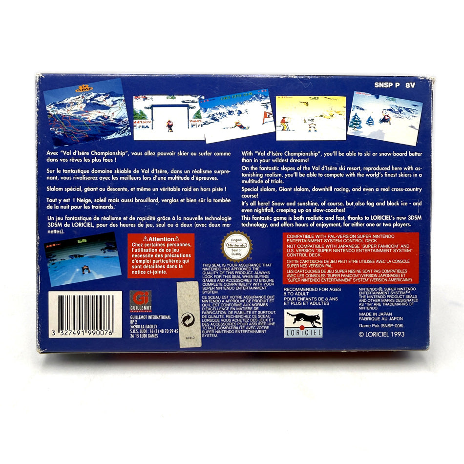 Val d'Isère Championship Super Nintendo