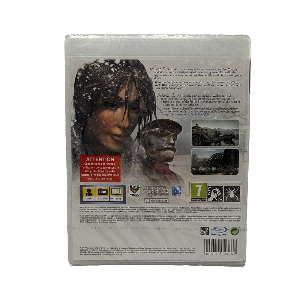 Syberia Collection Playstation 3