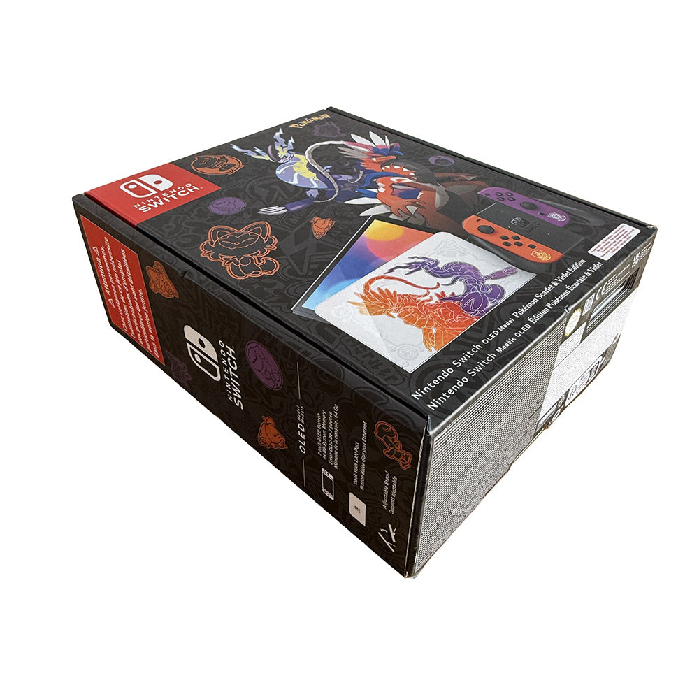 Console Nintendo Switch OLED Édition Pokémon Écarlate & Violet