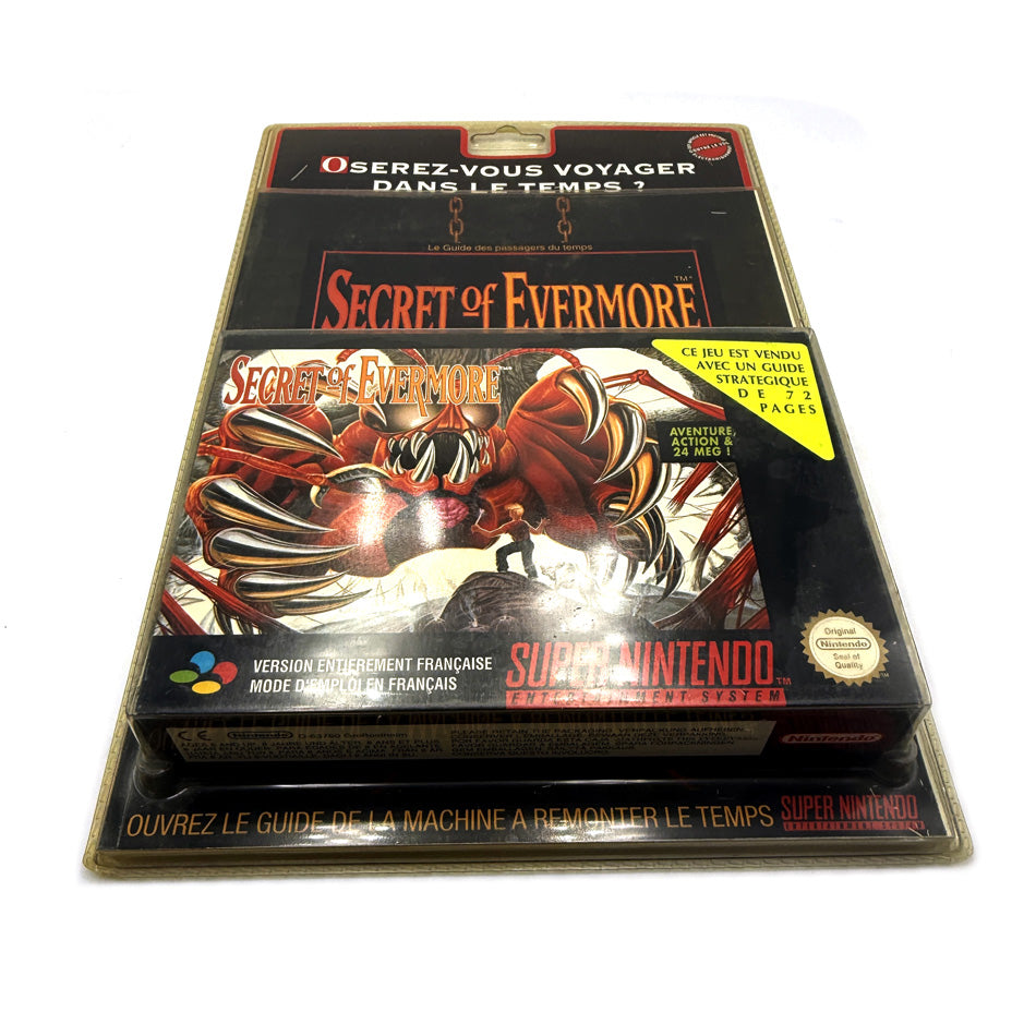 SECRET OF EVERMORE SNES Super Nintendo PAL FRA Cartouche Originale EUR 40,00 - FR