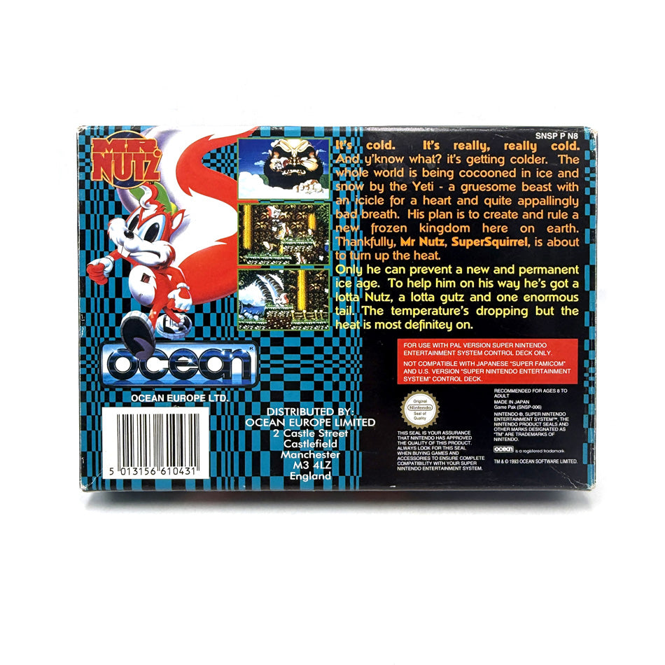 Mr. Nutz Super Nintendo