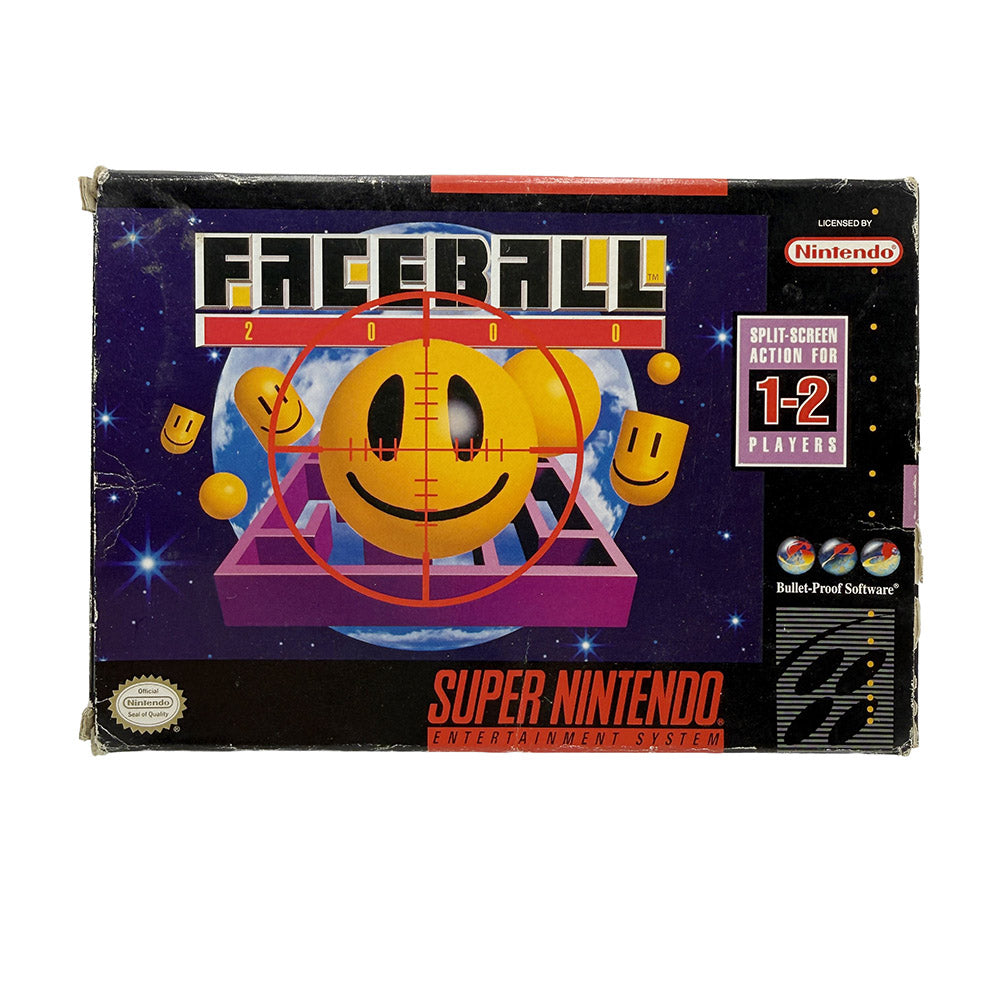 Faceball 2000 Super Nintendo