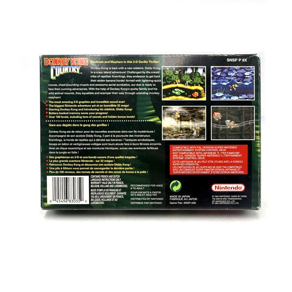 Donkey Kong Country Super Nintendo