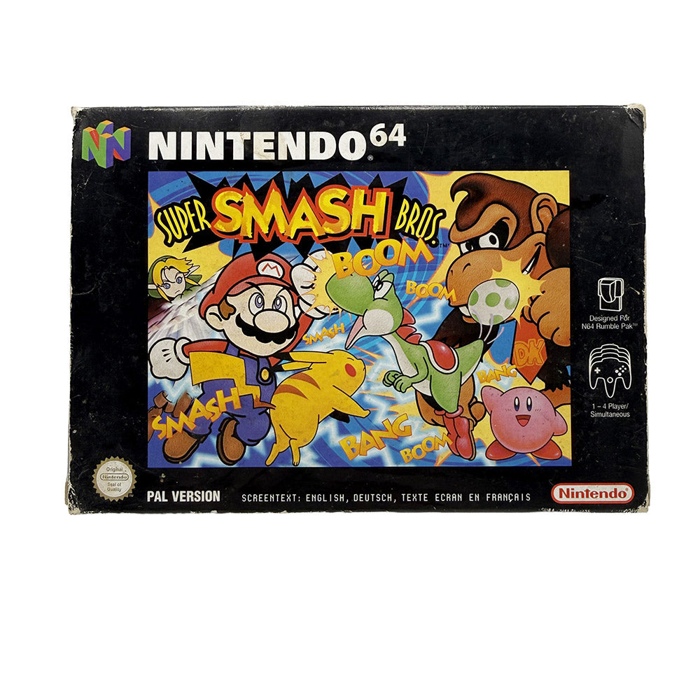 Super Smash Bros Nintendo 64 Retromania super-smash-bros-nintendo-64-retromania