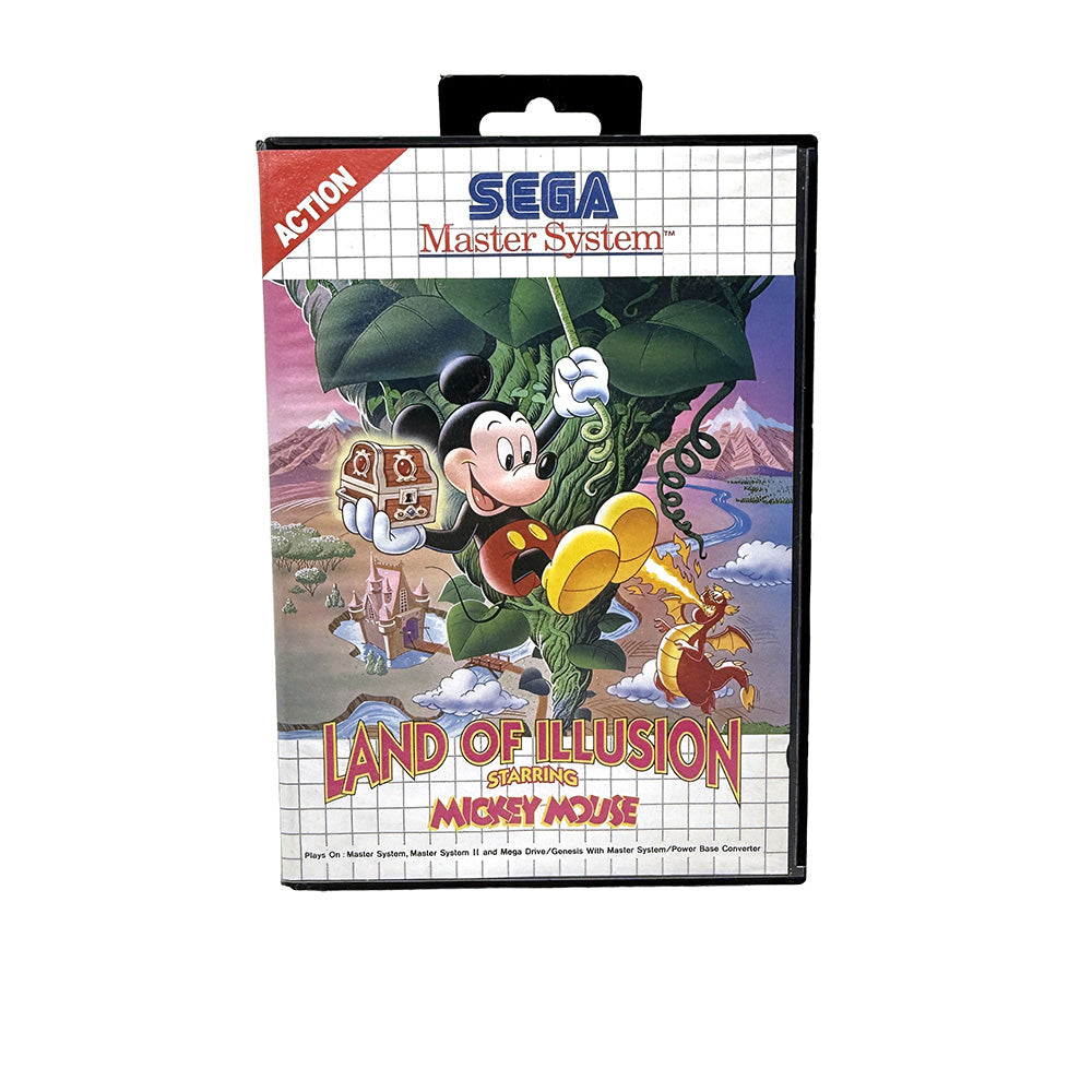 Land of Illusion Starring Mickey Mouse Sega Master System